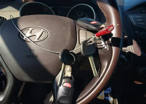 2014 Hyundai Tucson Se from USA, damaged, VIN KM8JU3AG7EU933332